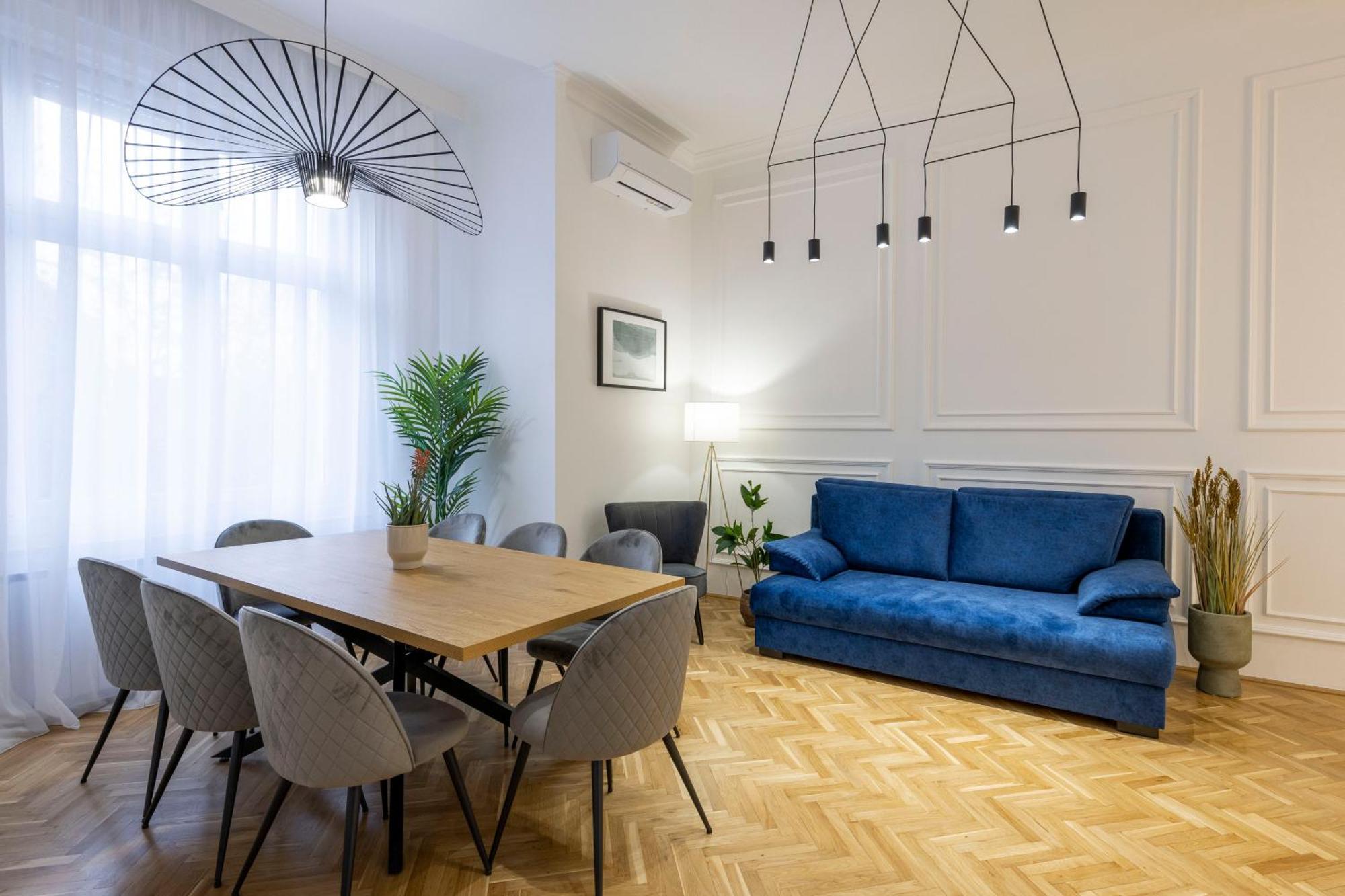 Luxurious Central 4Bedrm 3Bathrm Residence W/ Balcony Boedapest Buitenkant foto